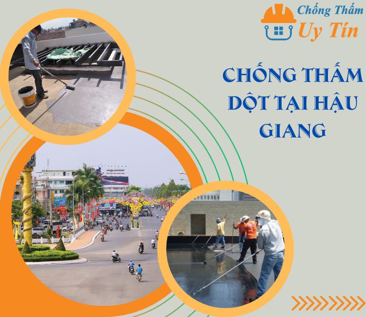 chống thấm dột tại hậu giang