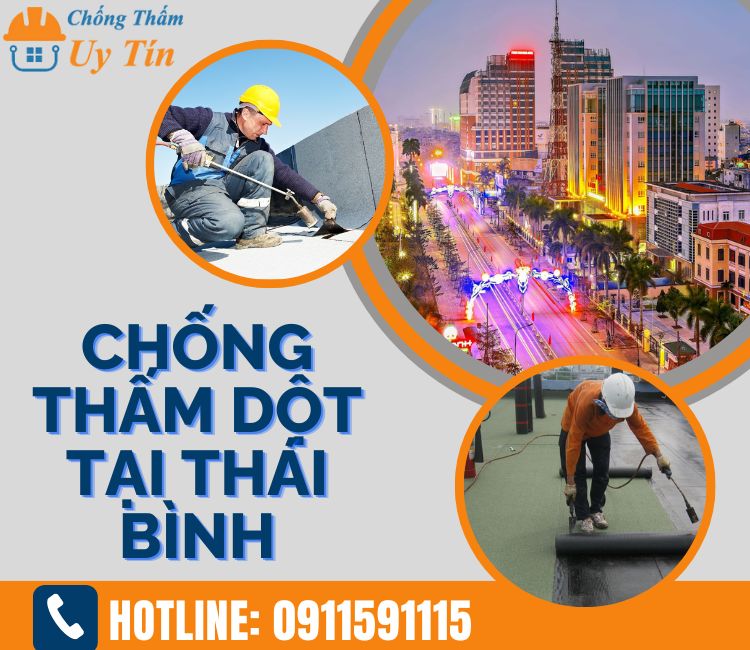 chống thấm dột tại thái bình