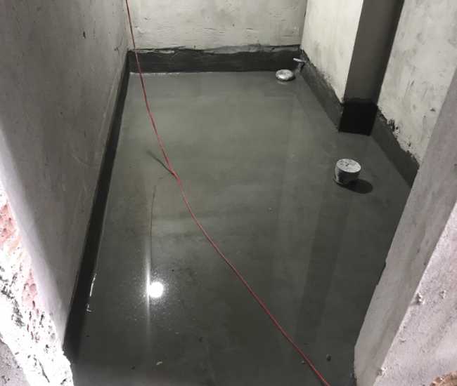 Chống thấm nhà vệ sinh tầng 2 bằng sơn chống thấm