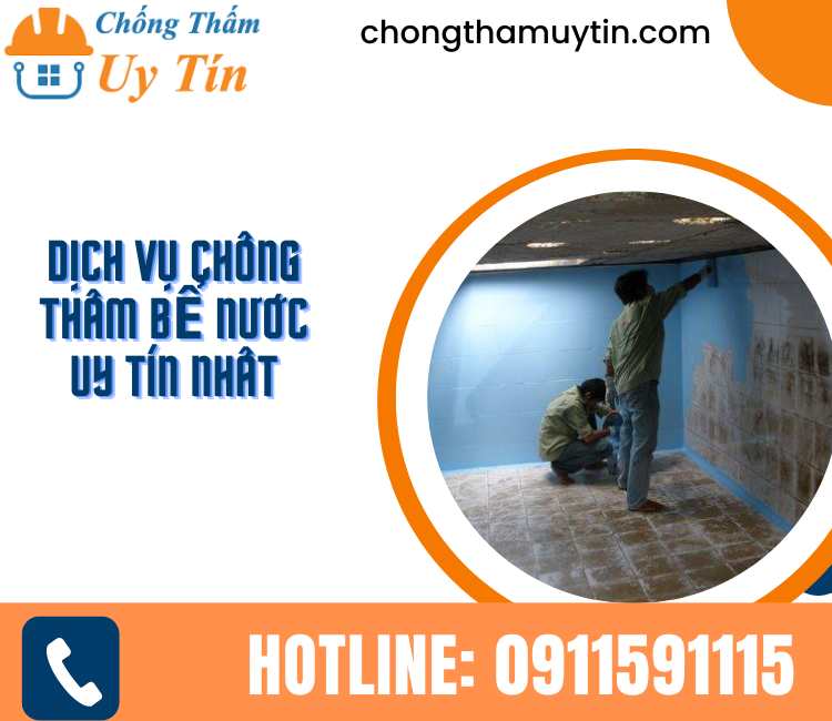 dịch vụ chống thấm bể nước