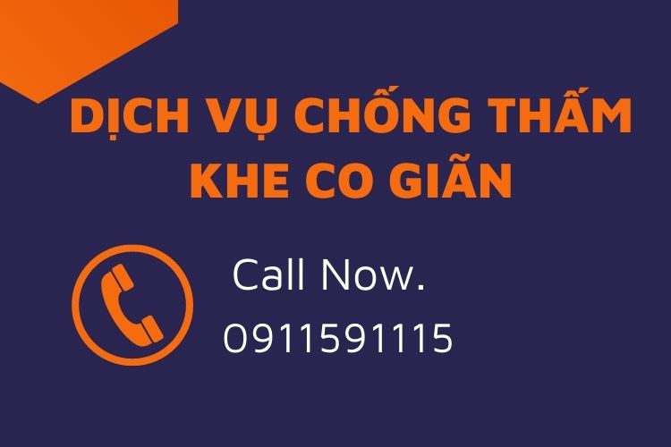 Dịch Vụ chống thấm khe co giãn