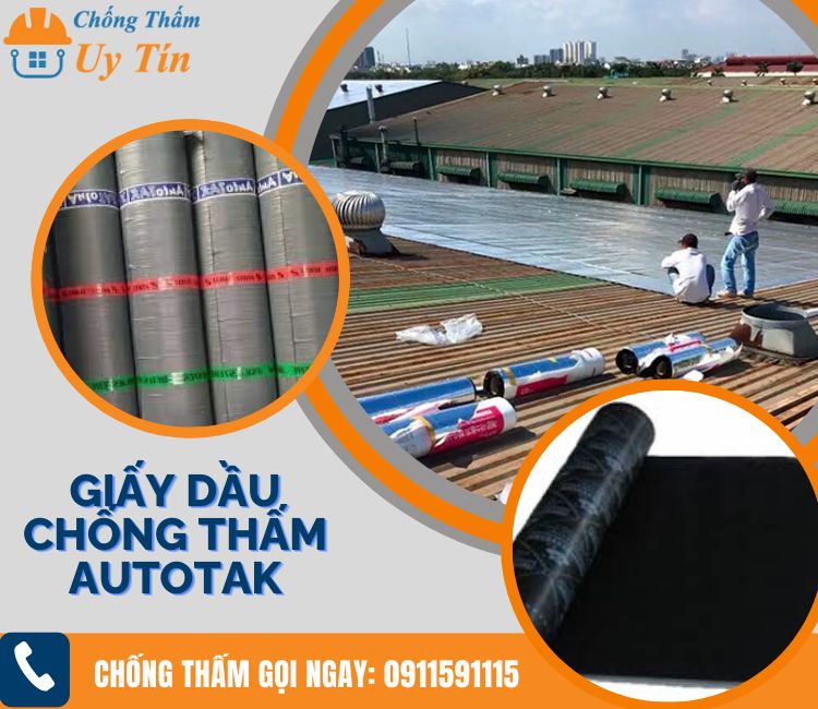 giấy dầu chống thấm autotak