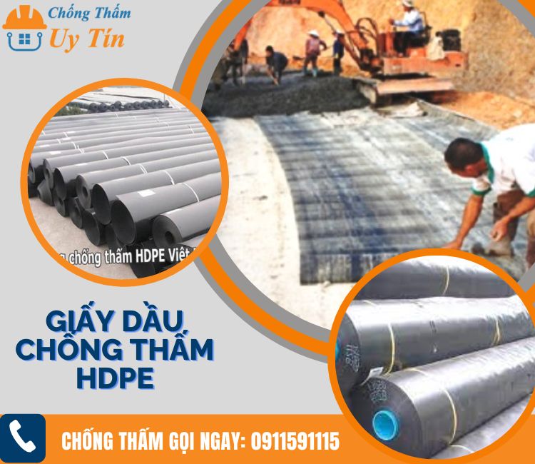 giấy dầu chống thấm hdpe