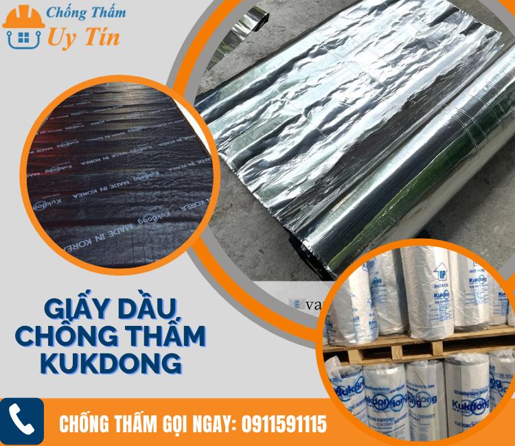 giấy dầu chống thấm kukdong