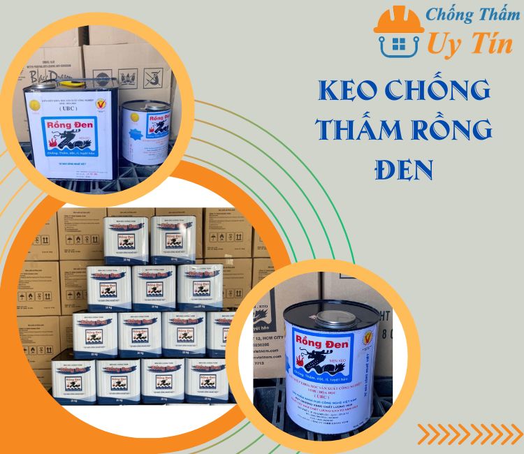 keo chống thấm rồng đen