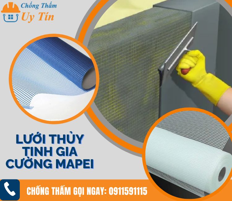 lưới thủy tinh gia cường mapei