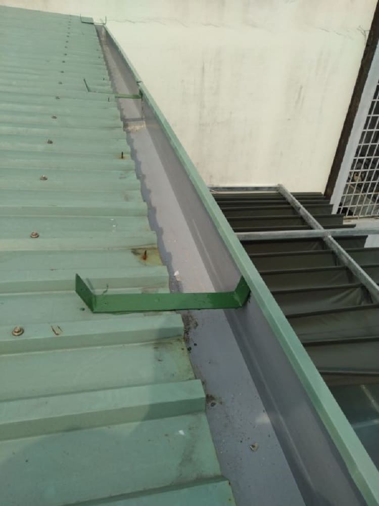 máng xối tôn màu