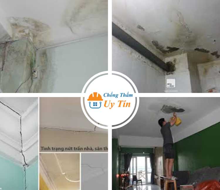 Nguyên nhân gây ra thấm dột trần nhà