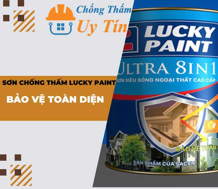 sơn chống thấm lucky paint