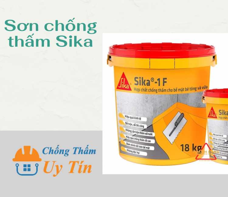 sơn chống thấm sika