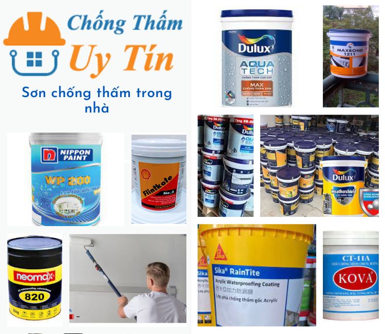 sơn chống thấm trong nhà