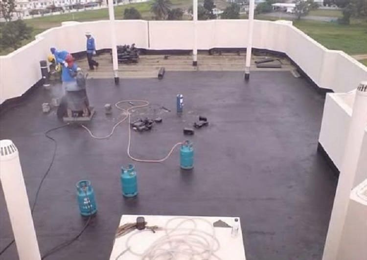 thi công chống thấm bằng bitum