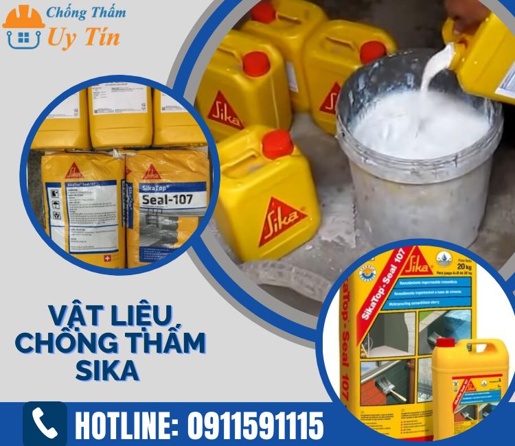 vật liệu chống thấm Sika