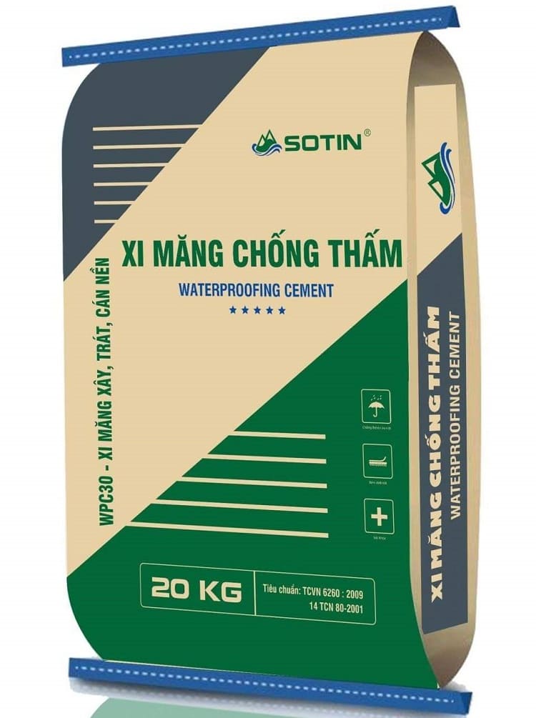 xi măng chống thấm Sotin