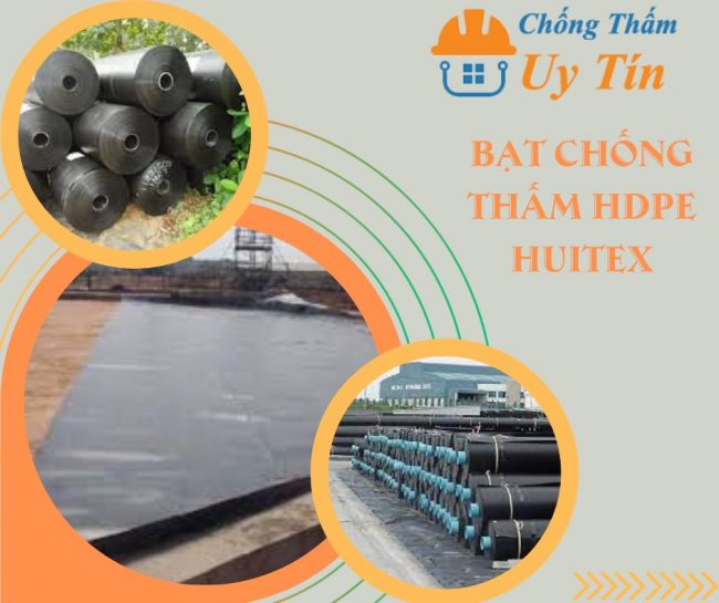 bạt chống thấm hdpe huitex