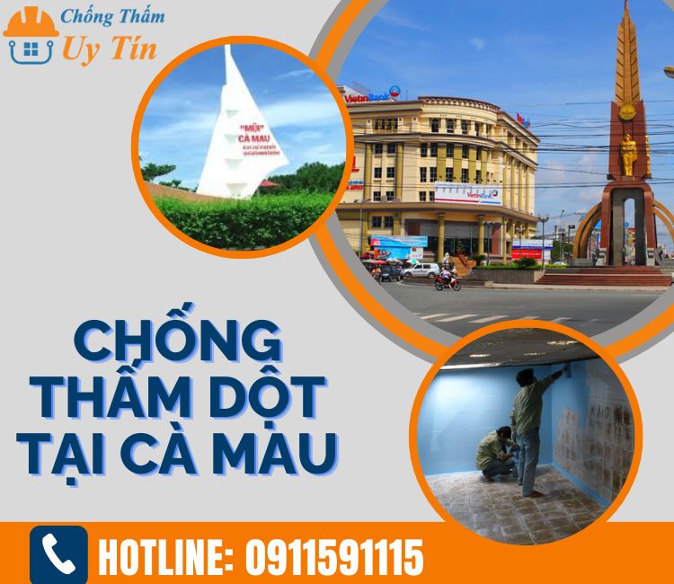 chống thấm dột tại cà mau