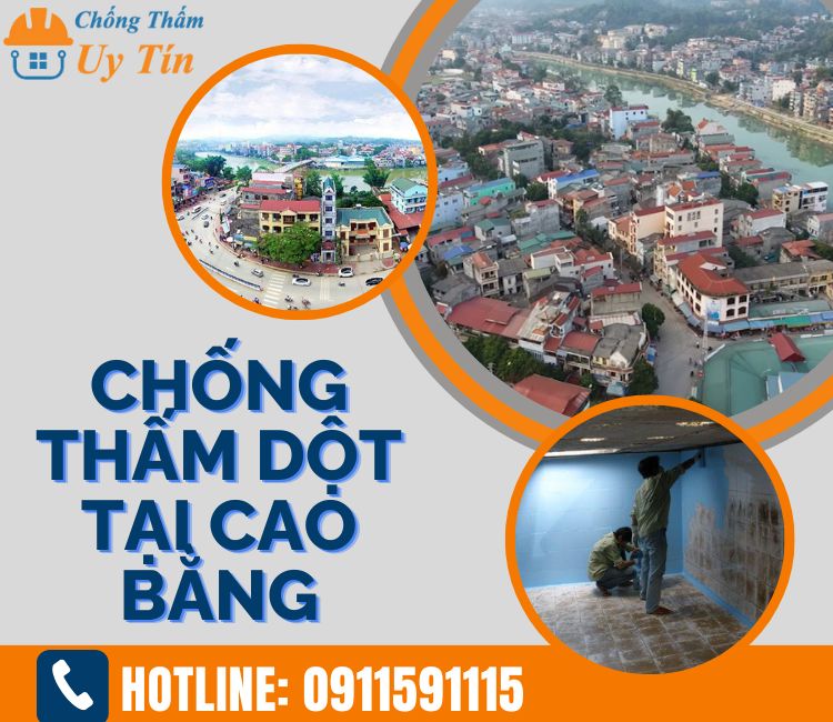 chống thấm dột tại cao bằng