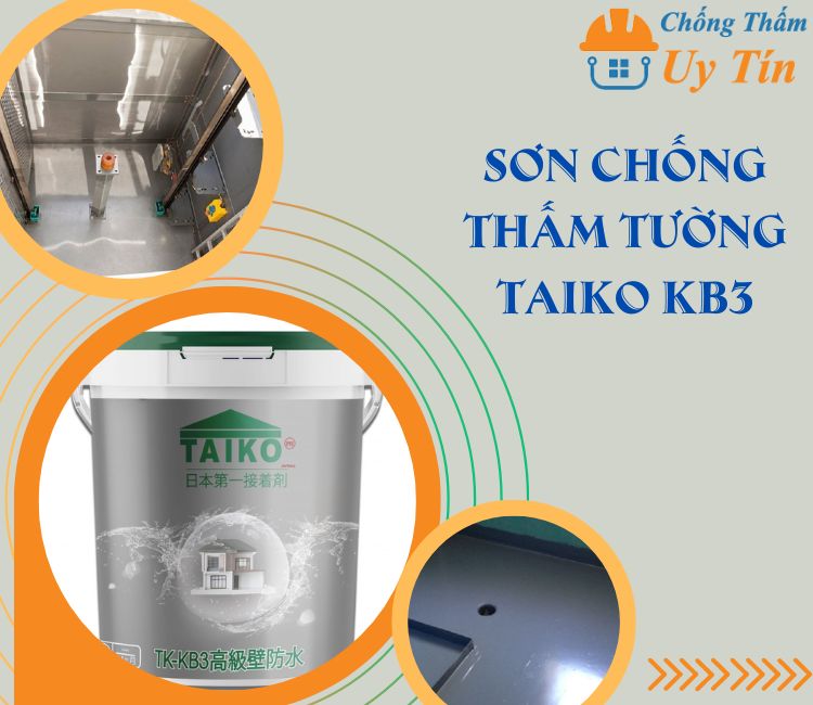 sơn chống thấm tường taiko kb3